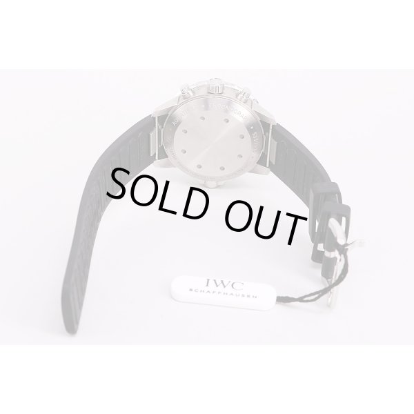 IWC　アクアタイマー　クロノ　IW376803　黒文字盤　ラバーベルト