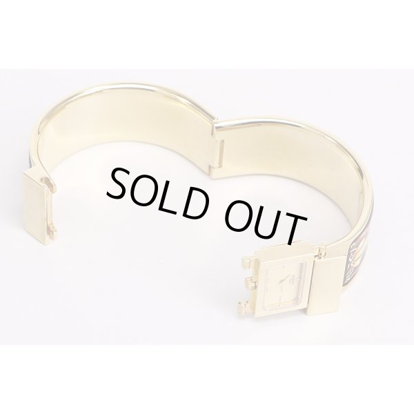 エルメス　ロケ　LO1.210　金色文字盤　裏側