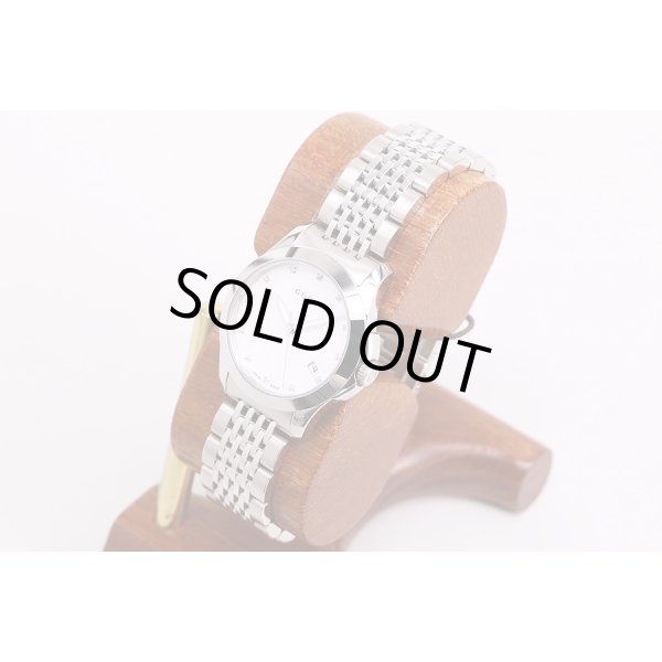 グッチ　タイムレス　126.5　シェル文字盤　12Ｐ　サイド