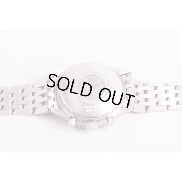 ブライトリング　ナビタイマー　Ａ23322　銀・黒文字盤 　日本限定　188／400　裏面拡大