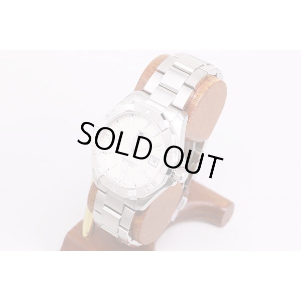 タグホイヤー　アクアレーサー　WAY1111　白文字盤　サイド