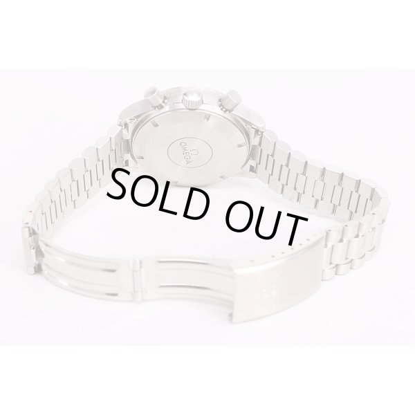 オメガ　ダイナミック　クロノ　5240.50　黒文字盤　橙インデックス　ブレス