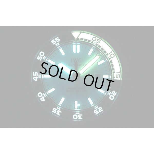 IWC　アクアタイマー2000　IW356805　白文字盤　ライト暗闇