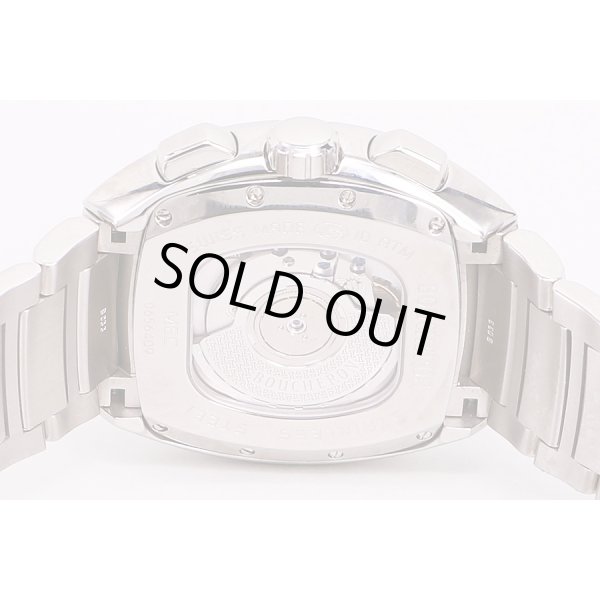 ブシュロン　MEC　クロノグラフ　WA006202　黒文字盤　裏面拡大