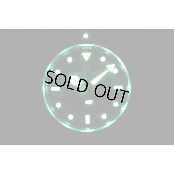 セイコー　グランドセイコー　SBGX337　9F61-0AL0　ダイバー　青文字盤　ライト暗闇