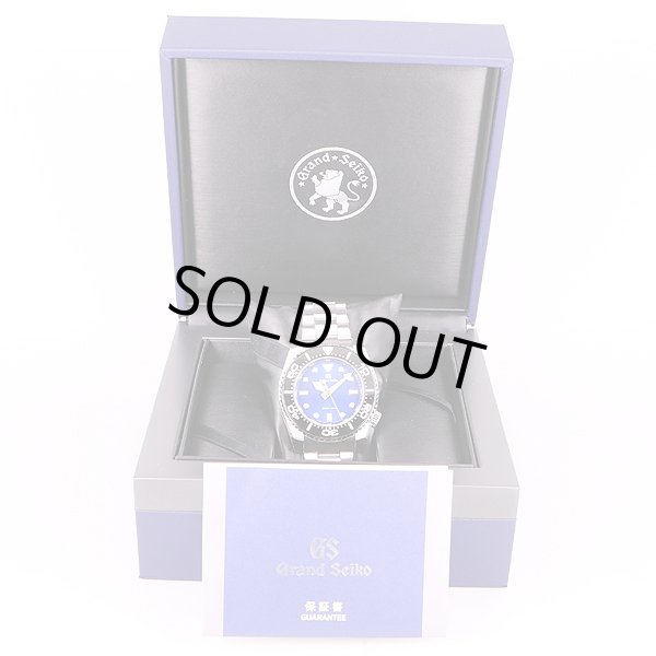 セイコー　グランドセイコー　SBGX337　9F61-0AL0　ダイバー　青文字盤　箱