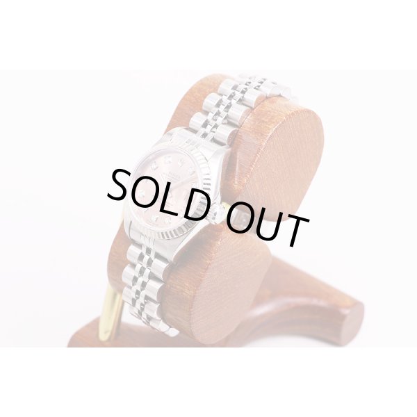 ロレックス　69174G　U995752　ピンク文字盤　新10P　サイド