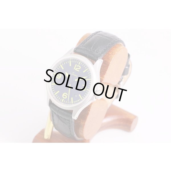 ジン　656bpr　黒文字盤　黄色インデックス　ビームス限定　サイド