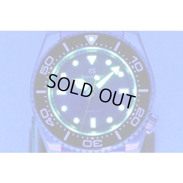 セイコー　グランドセイコー　SBGX337　9F61-0AL0　ダイバー　青文字盤　ライト