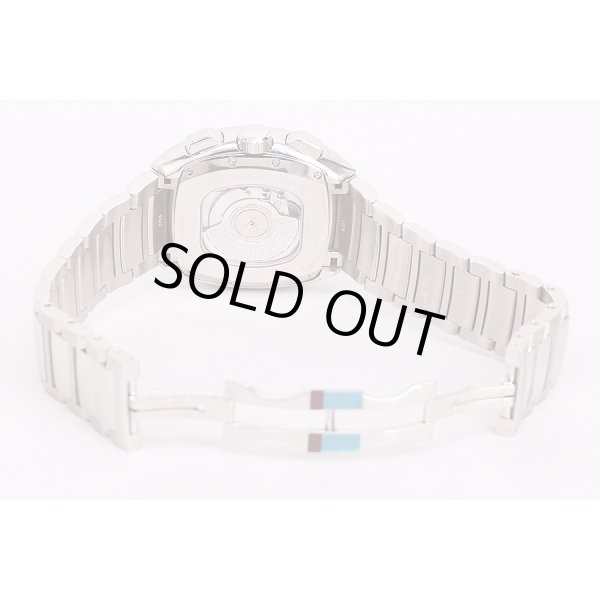 ブシュロン　MEC　クロノグラフ　WA006202　黒文字盤　ブレス