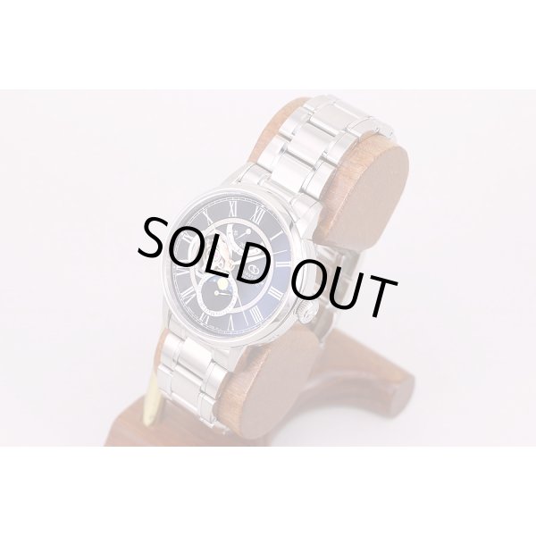 オリエント　メカニカルムーンフェイス　RK-AM0008B　黒文字盤　限定　サイド