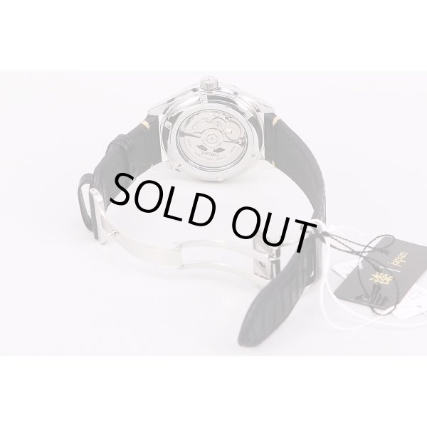 セイコー　プレサージュ　SARX029　9Ｆ61-0ＡL0　黒漆文字盤　革ベルト