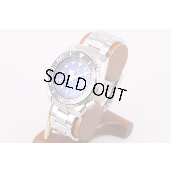 セイコー　グランドセイコー　SBGX337　9F61-0AL0　ダイバー　青文字盤　サイド