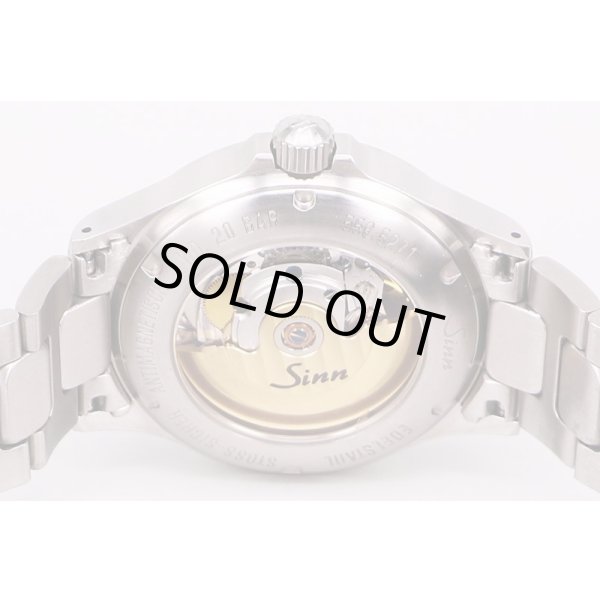 ジン　556A　黒文字盤　裏面拡大