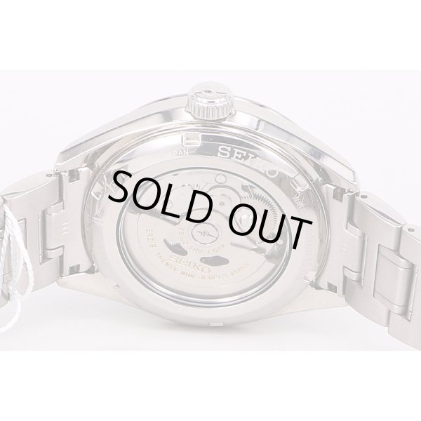 セイコー　プレサージュ　SARW021　6R21-01BO　白文字盤　裏面拡大