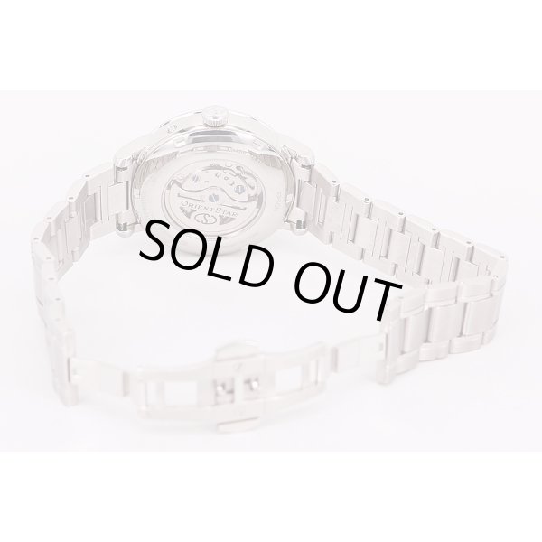 オリエント　メカニカルムーンフェイス　RK-AM0008B　黒文字盤　限定　ブレス