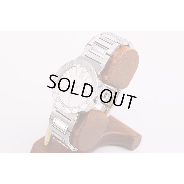 ブルガリ　ブルガリブルガリ　BB38SS　白文字盤　サイド