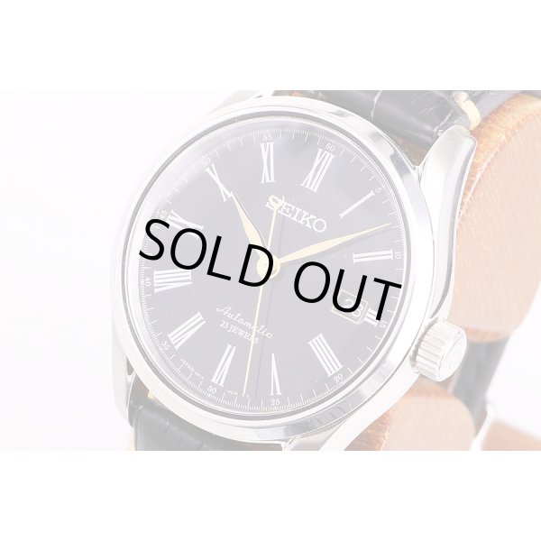 セイコー　プレサージュ　SARX029　9Ｆ61-0ＡL0　黒漆文字盤　サイド拡大