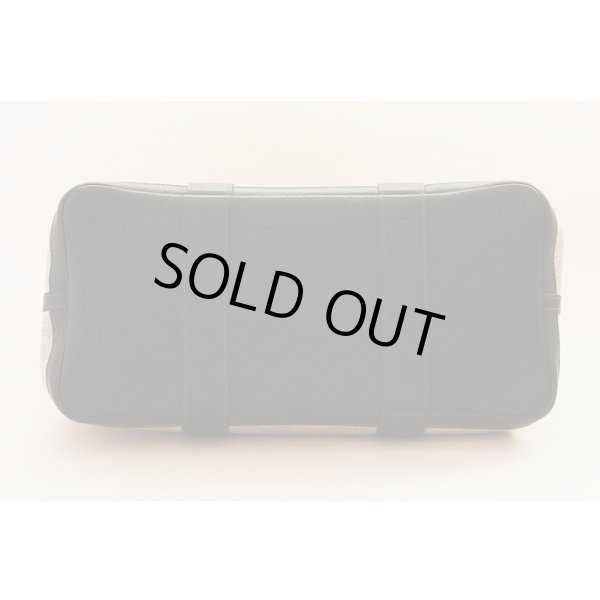 エルメス　ガーデンパーティPM　グレー・黒　底