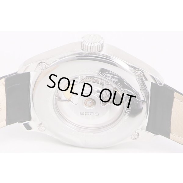 エポス　デイデイト　3402M　黒文字盤　裏面拡大