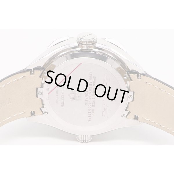 タグホイヤー　SLR　CAG2110　クロノグラフ　黒文字盤　裏面拡大