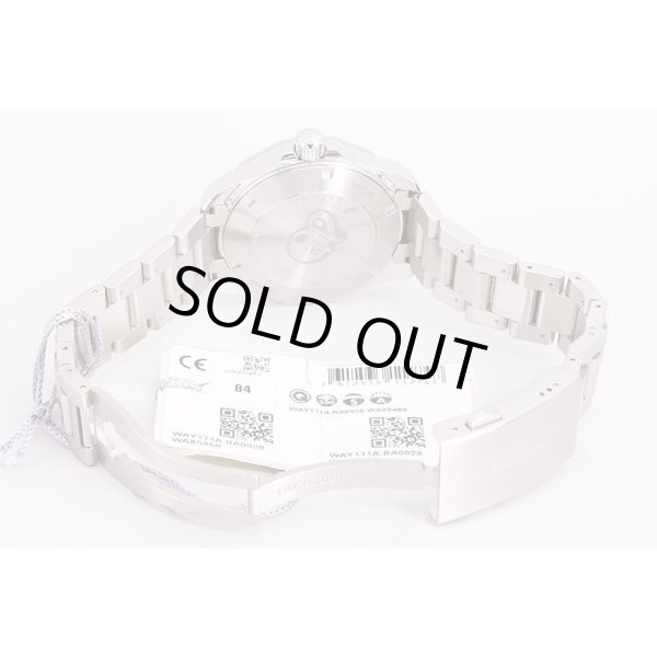 タグホイヤー　アクアレーサー　WAY111A　黒文字盤　ブレス