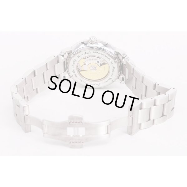 フレデリック・コンスタント　F303/310　オープンハート　黒文字盤　ブレス