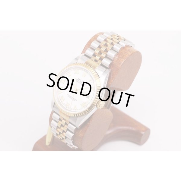 ロレックス　16233　T680153　白ローマ文字盤　サイド