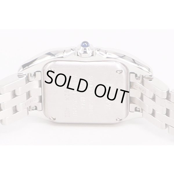 カルティエ　パンテールＳＭ　ＷＳＰＮ０００６　新型　銀文字盤　裏面拡大