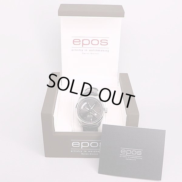 エポス　デイデイト　3402M　黒文字盤　箱
