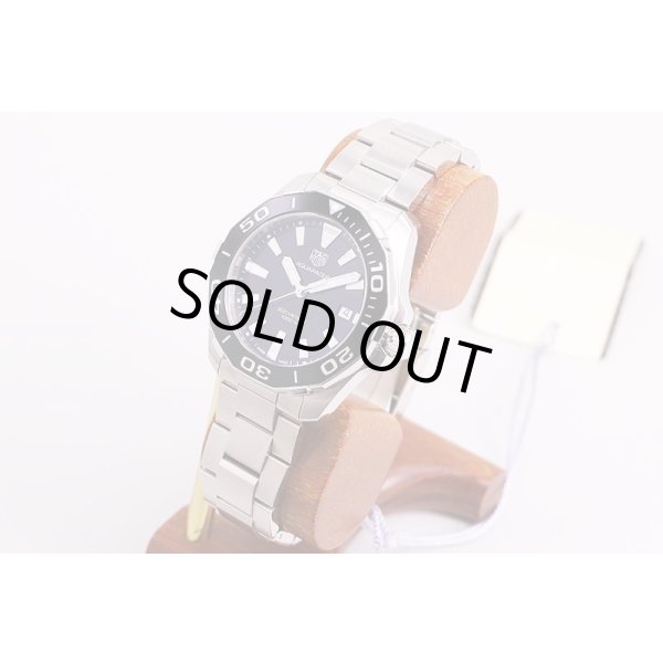 タグホイヤー　アクアレーサー　WAY111A　黒文字盤　サイド