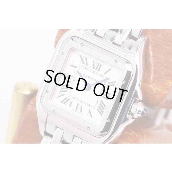 カルティエ　パンテールＳＭ　ＷＳＰＮ０００６　新型　銀文字盤　サイド拡大