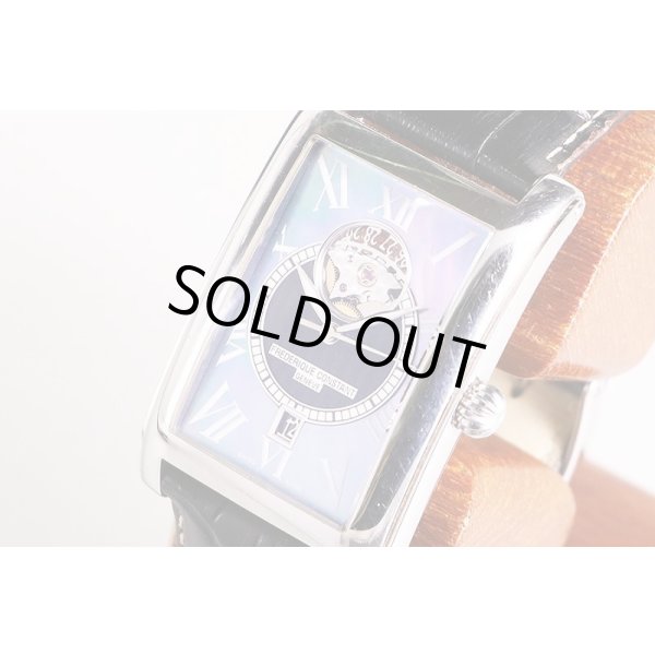 フレデリック・コンスタント　カレ　FC315MPB4C26　黒シェル文字盤　サイド拡大