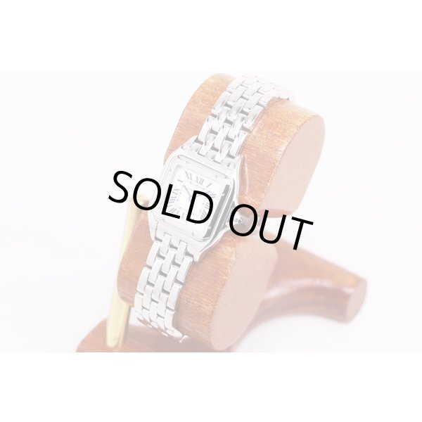 カルティエ　パンテールＳＭ　ＷＳＰＮ０００６　新型　銀文字盤　サイド