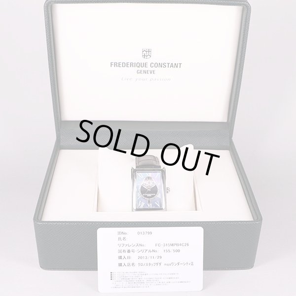 フレデリック・コンスタント　カレ　FC315MPB4C26　黒シェル文字盤　箱・保証書
