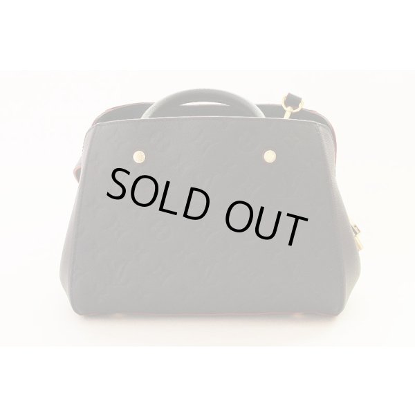 ルイ・ヴィトン　モンテーニュBB M42747 SP4137　マリーヌルージュ　裏面