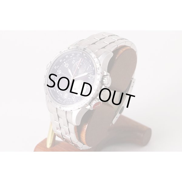 ハミルトン　カーキ　ETO　H776120　黒文字盤　サイド