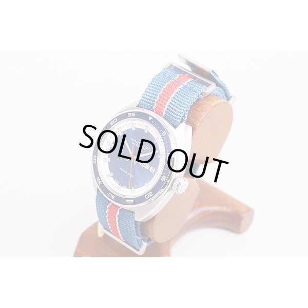 ハミルトン　パンユーロ　H354050　青文字盤　サイド