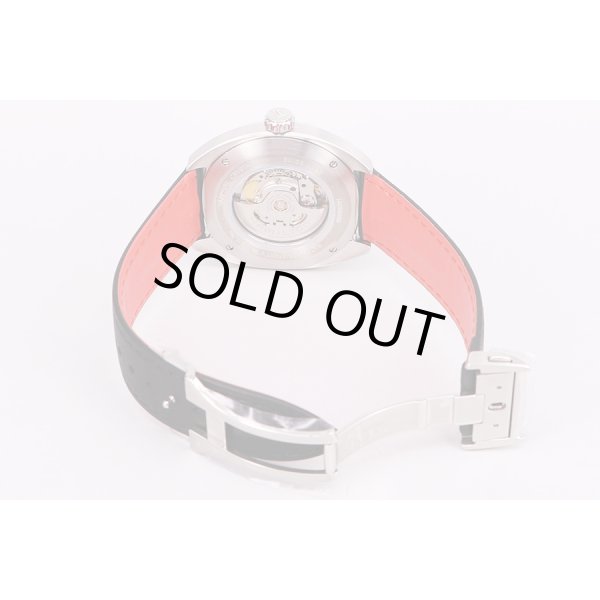 ハミルトン　パンユーロ　H354050　青文字盤　革ベルト裏面