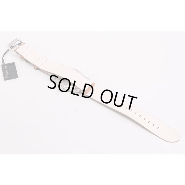 ハミルトン　カーキ　フィールド　メカニカル　H69439511　白文字盤　革ベルト状態　裏面