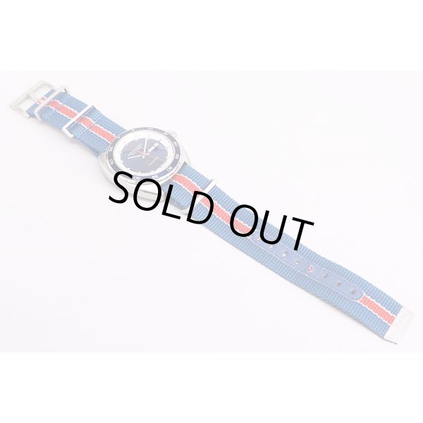 ハミルトン　パンユーロ　H354050　青文字盤　ナイロンベルト状態　表面