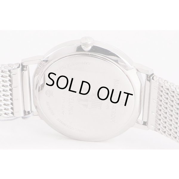 モーリス・ラクロア　エリロスデイト　EL1087　FCバルセロナ　黒文字盤　裏面拡大