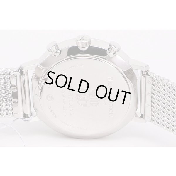 モーリス・ラクロア　エリロスクロノ　EL1088　銀文字盤　裏面拡大