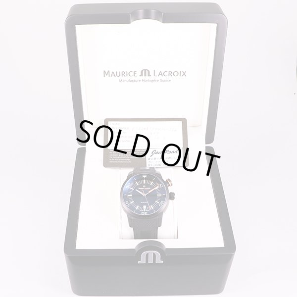 モーリス・ラクロア　ポントスS　ダイバー　PT6248　黒文字盤　箱・保証書