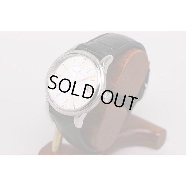 モーリス・ラクロア　レ・クラシック　LC6027　銀文字盤　金インデックス　サイド