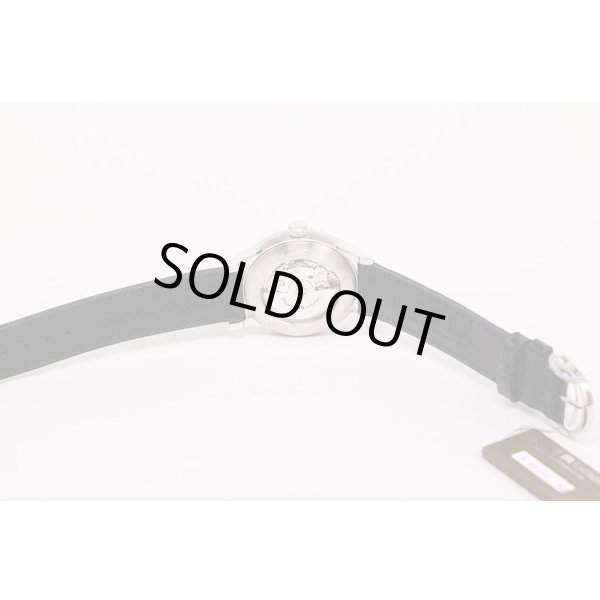 モーリス・ラクロア　レ・クラシック　LC6027　銀文字盤　金インデックス　革ベルト