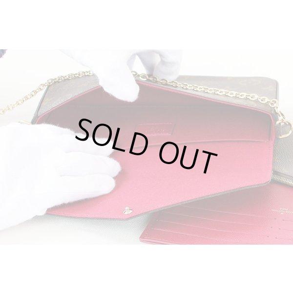 ルイ・ヴィトン　ポシェットフェリシー　(フューシャ） M61276 CA1109　中身(2)