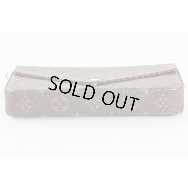 ルイ・ヴィトン　ポシェットフェリシー　(フューシャ） M61276 CA1109　底