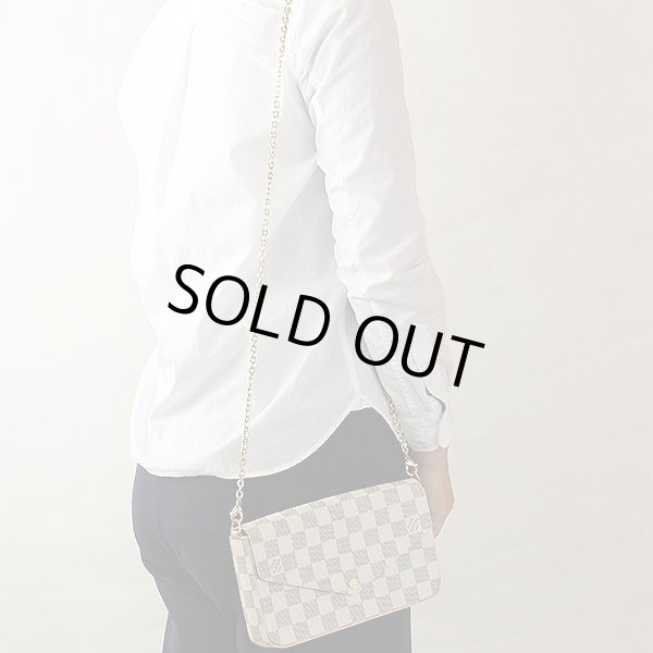 ルイ・ヴィトン　ポシェットフェリシー　N63106 MI0159　掛けたイメージ