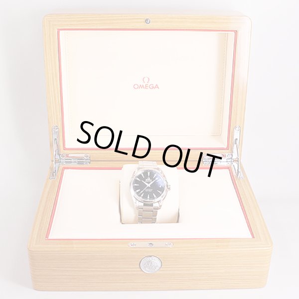 オメガ　シーマスター　アクアテラCOX　231.10.30　黒文字盤　箱